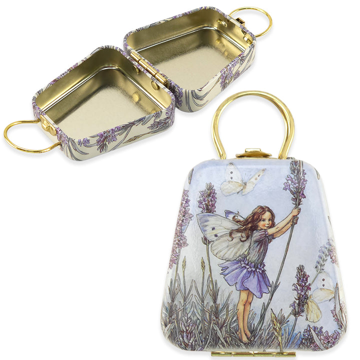 Flower Fairies | Mini Tin Handbag | 6.5cm Tall | Little Gift