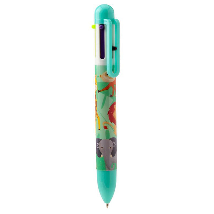 Wild Animals | Multi Colour Pen for Kids | Party Bag Gift | Cracker Filler