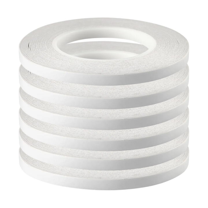 3mm, 6mm or 9mm Wide | 10m Long | Double Sided Tape for Craft