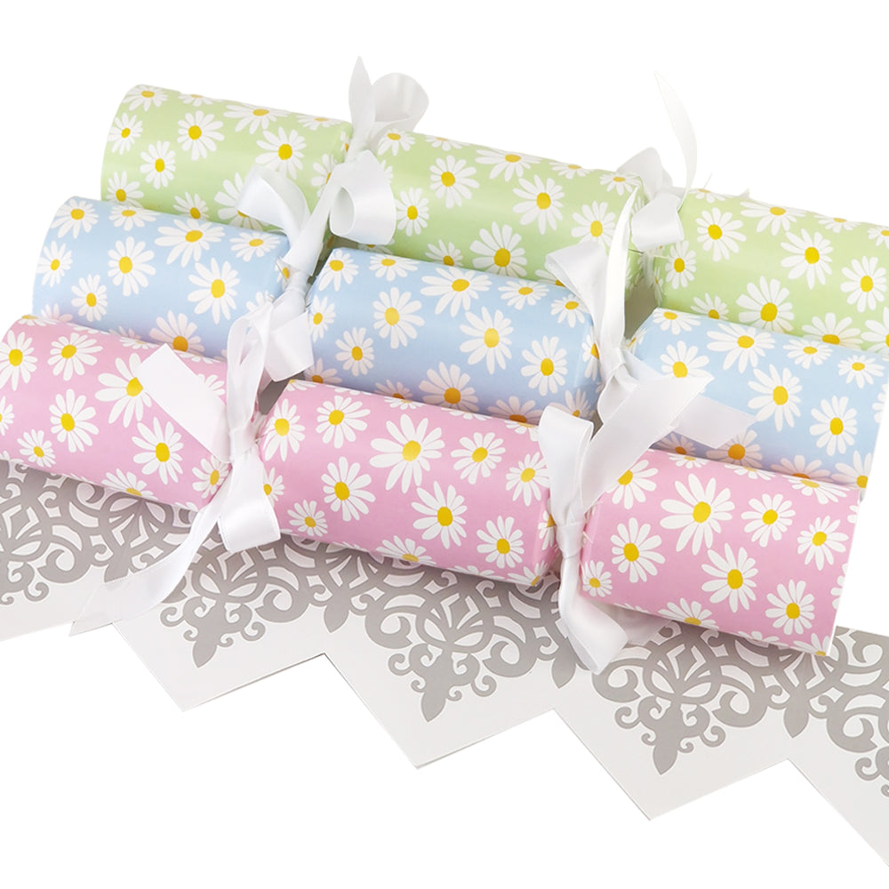 Assorted Colour Daisy Flower Cracker Making Kits - Make & Fill Your Own