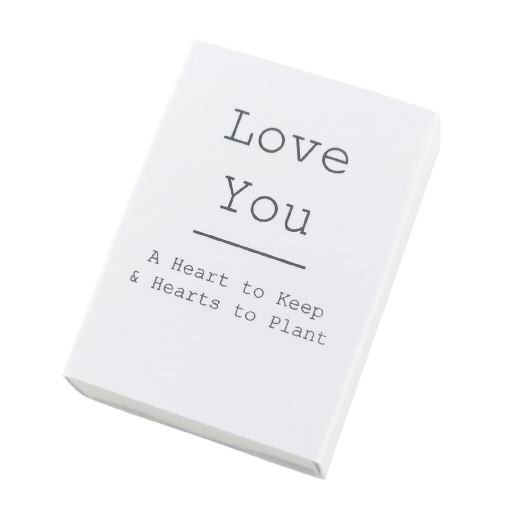 Love You | Hearts to Keep and to Plant | Cracker Filler | Little Gift