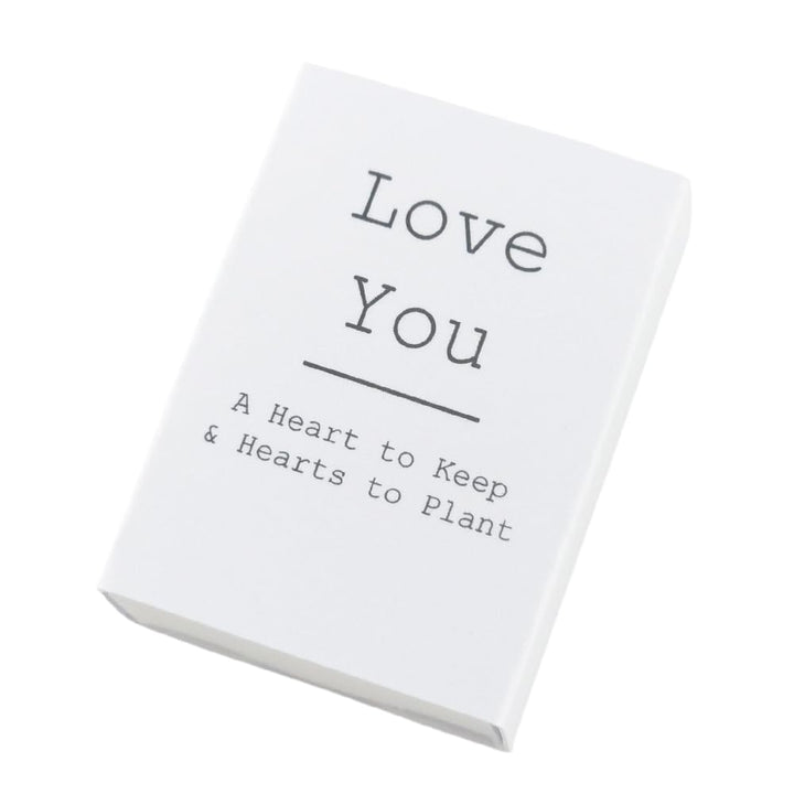 Love You | Hearts to Keep and to Plant | Cracker Filler | Little Gift