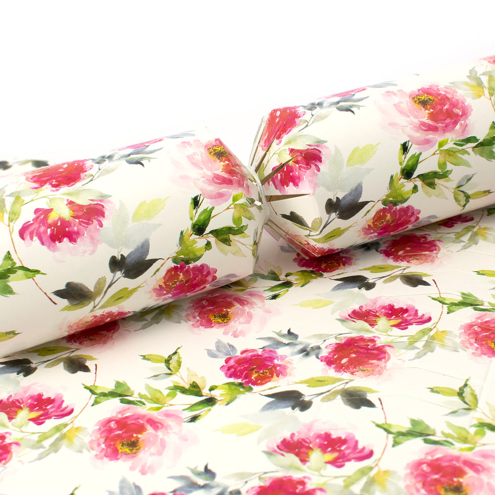 Watercolour Peonies | Cracker Making Craft Kit | Make &amp; Fill Your Own
