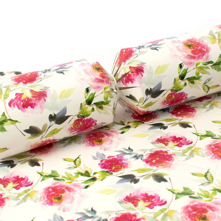 Watercolour Peonies | Cracker Making Craft Kit | Make &amp; Fill Your Own