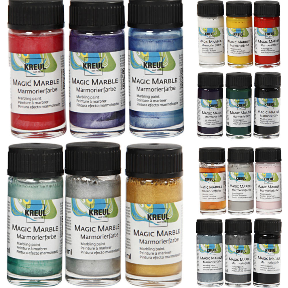 20ml Marbling Inks for Crafts | Choice of Colour Sets