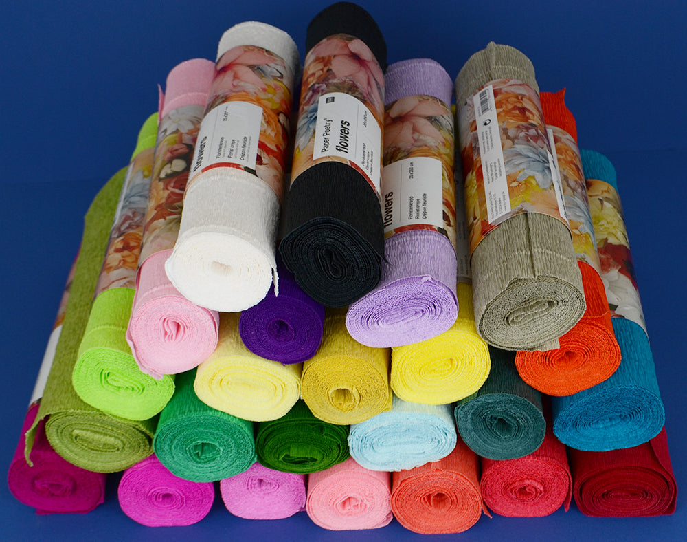 Light Pink Floristry Crepe for Paper Flower Making Crafts