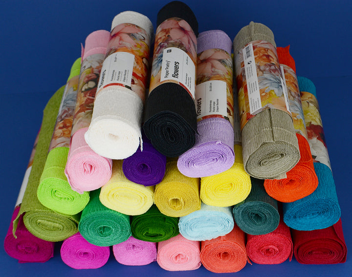 Light Pink Floristry Crepe for Paper Flower Making Crafts