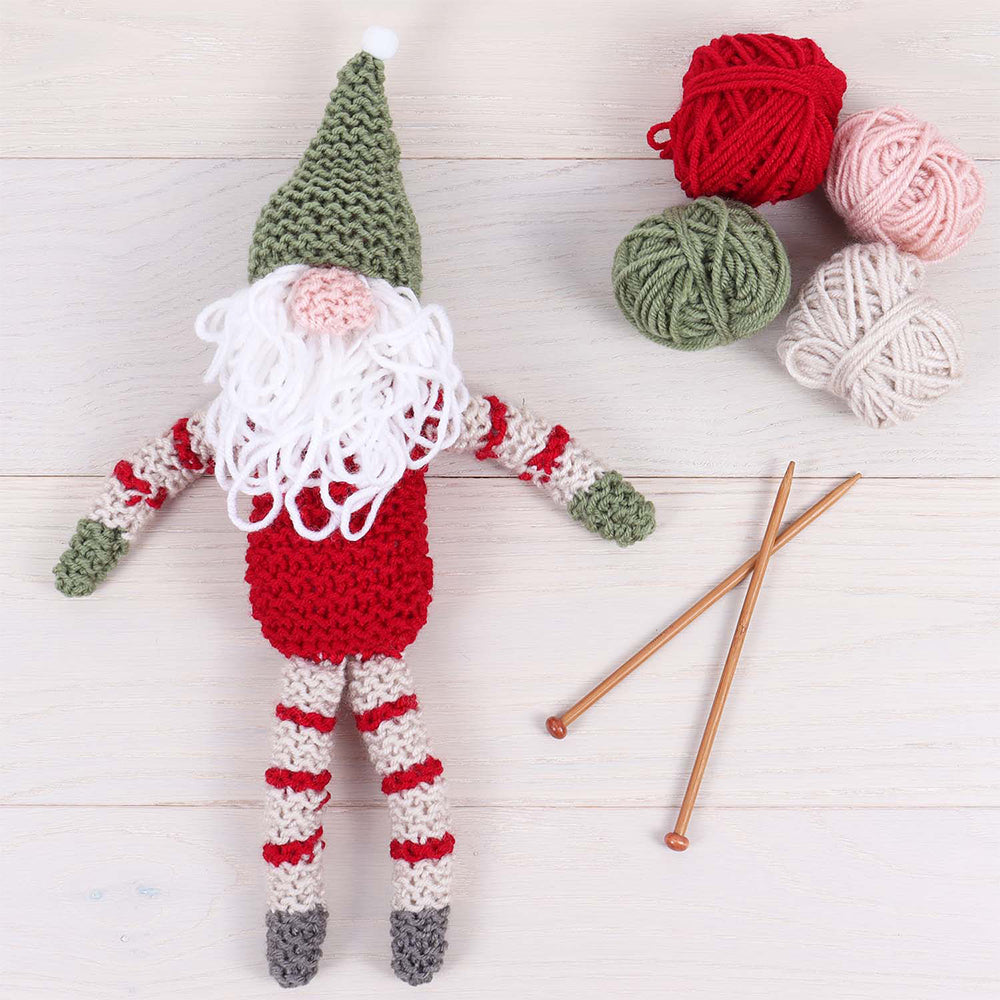 Christmas Gonk | Complete Basic Knitting Kit