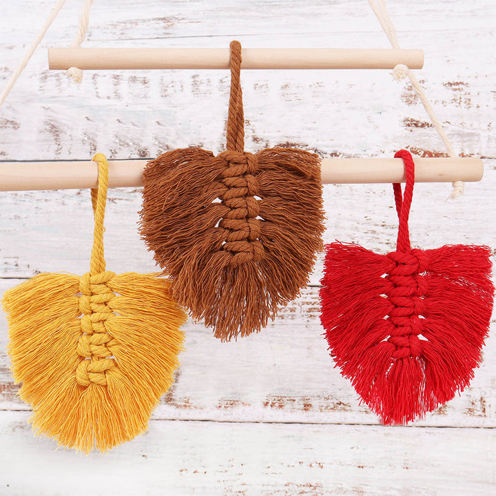Autumn Leaves | Make Your Own Macrame Hangers | Small Craft Kit