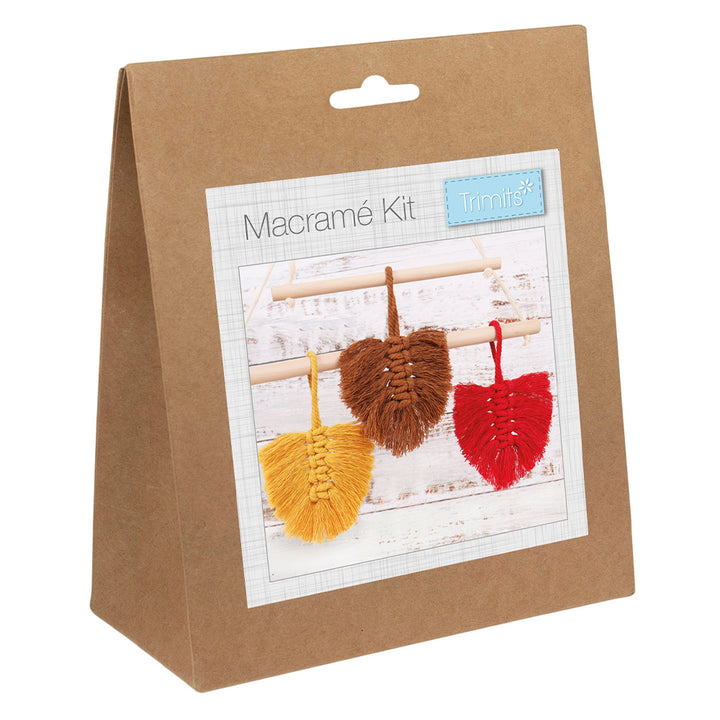 Autumn Leaves | Make Your Own Macrame Hangers | Small Craft Kit