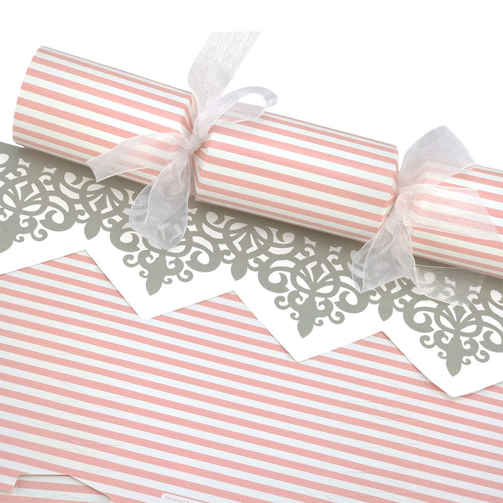 Pink Candy Stripes | Cracker Making Craft Kit | Make &amp; Fill Your Own