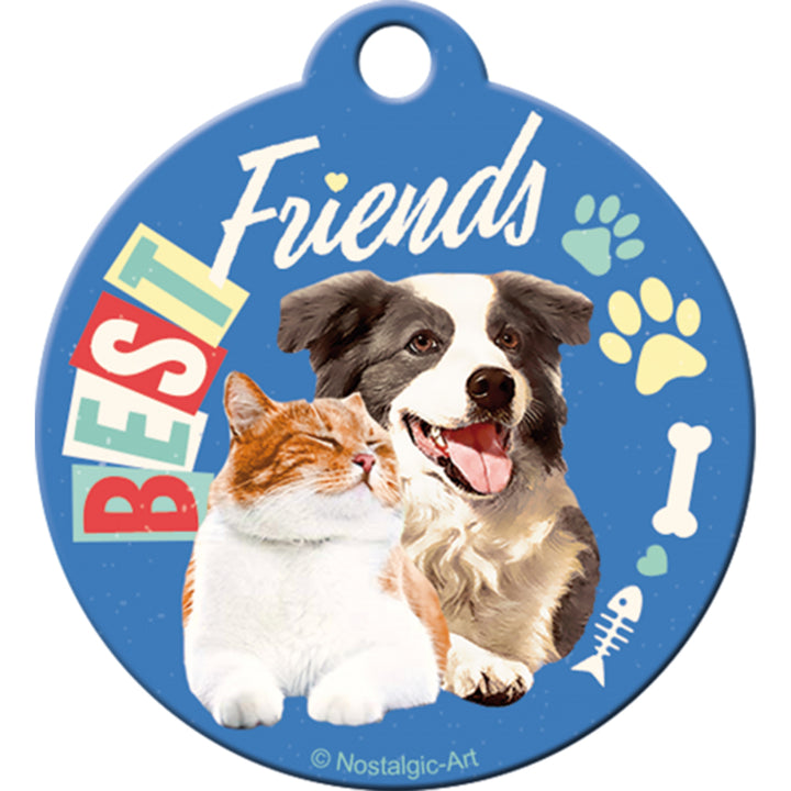 Pet Best Friends Original Nostalgic Keyring | Cracker Filler | Mini Gift