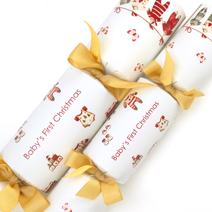 Baby's 1st Christmas Wording | Cracker Making Craft Kit | Make Your Own
