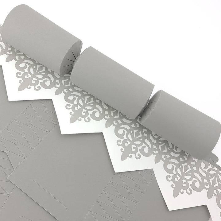 Silver Grey | Premium Cracker Making DIY Craft Kits | Make Your Own | Eco Recyclable