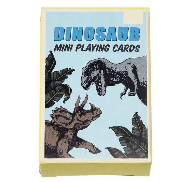 Prehistoric Dinosaur | Kids Mini Playing Cards | Little Gift | Cracker Filler