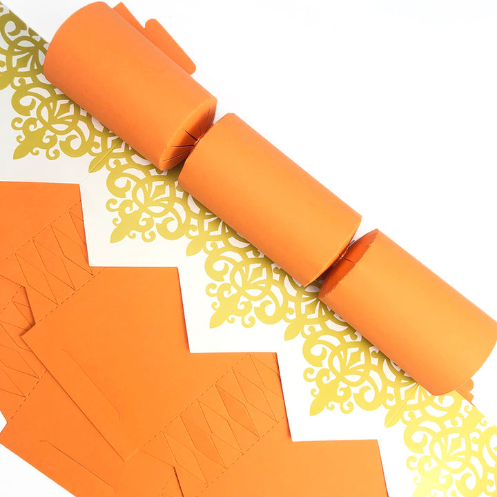 Orange | Premium Cracker Making DIY Craft Kits | Make Your Own | Eco Recyclable