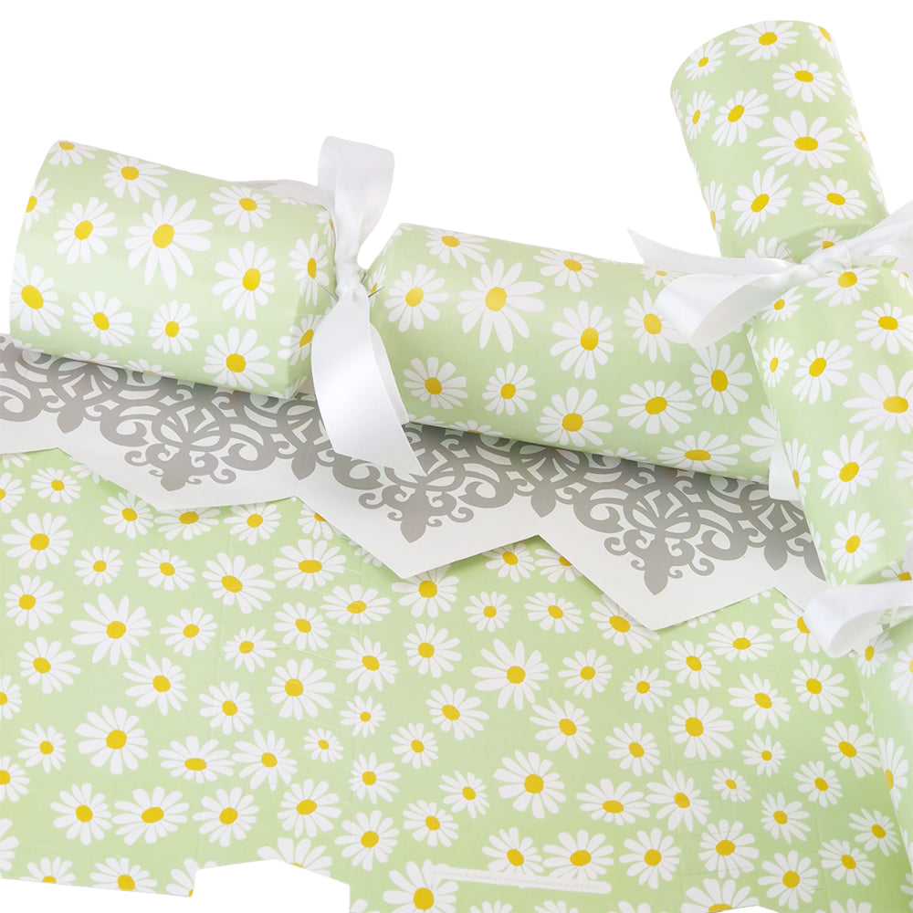 Green Daisy Flower | Cracker Making Craft Kit | Make &amp; Fill Your Own