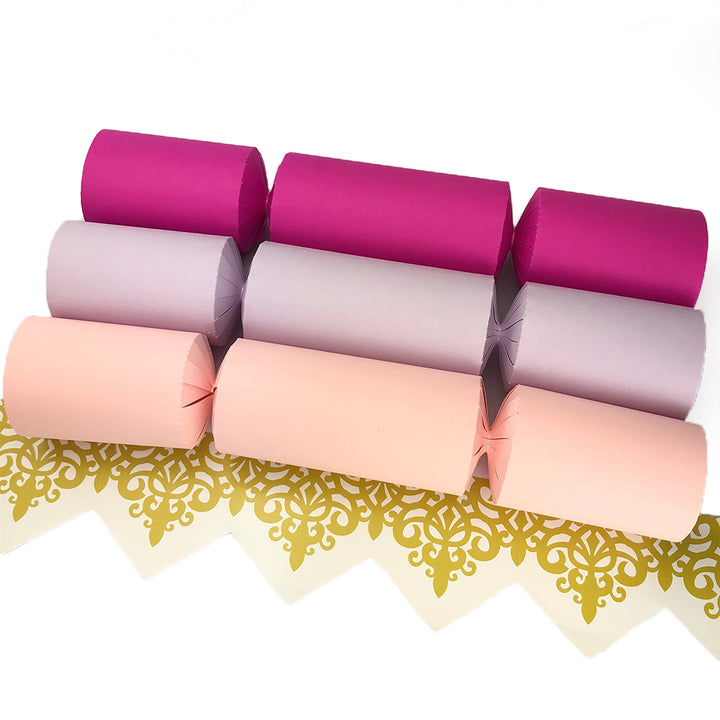Shades of Pink | Bulk Craft Kits to Make 150 Crackers | Recyclable