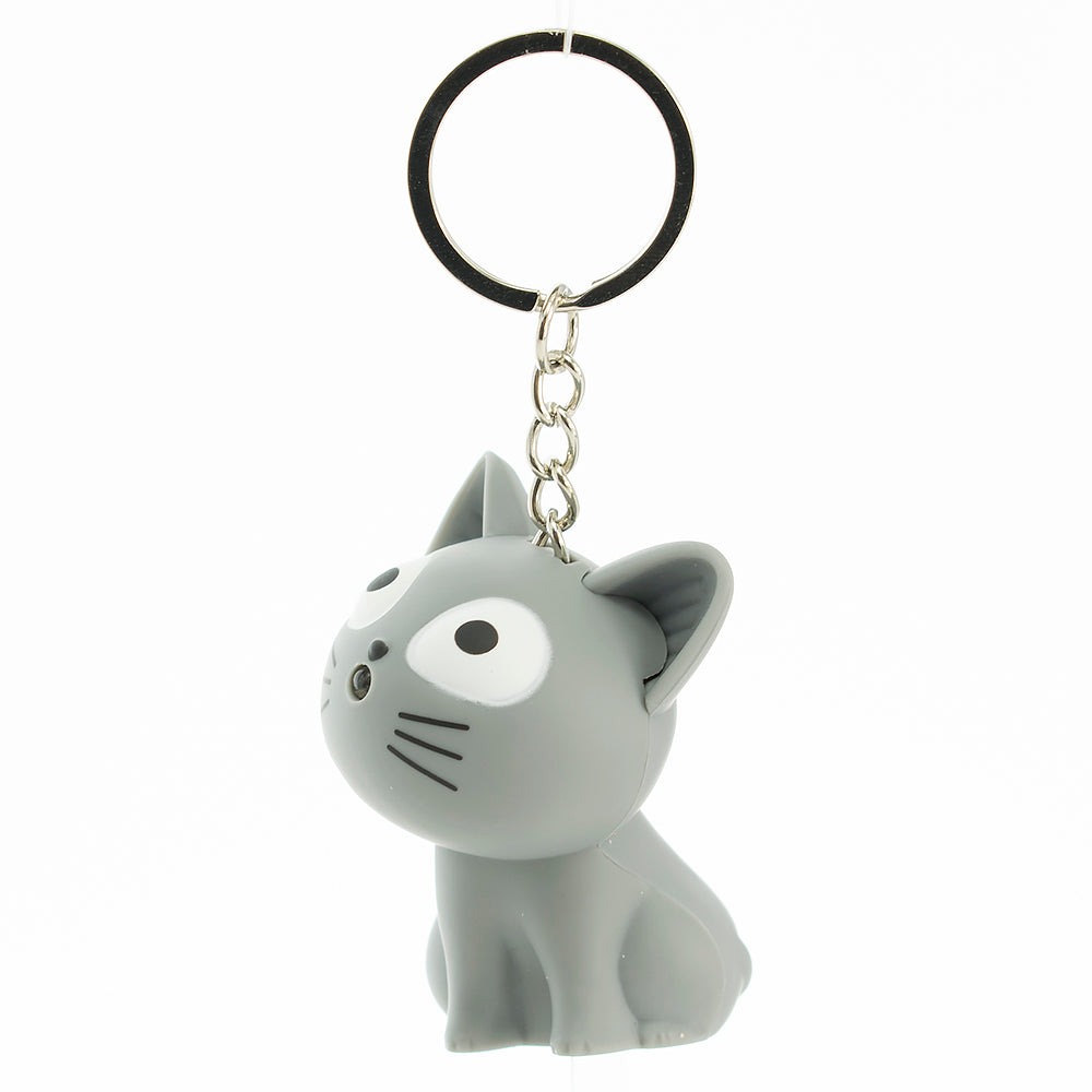 Light Up Pussy Cat Keyring - Cracker Filler Gift