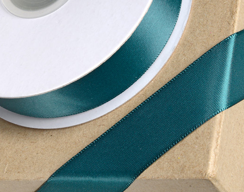 Bottle Green | 23mm Double Faced Satin Ribbon | 25m Long