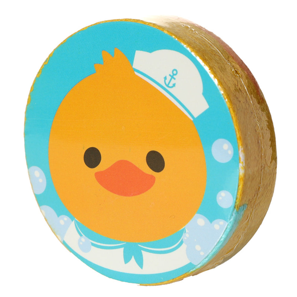 Bath Time Duck | Compressed Flannel | Mini Gift | Cracker Filler