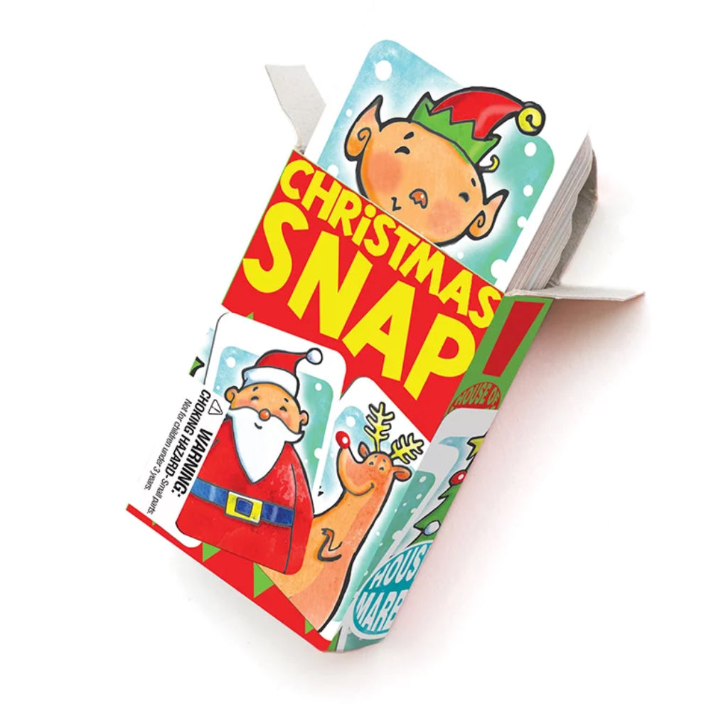 Christmas Snap Card Game for Kids | Mini Gift | Cracker Filler