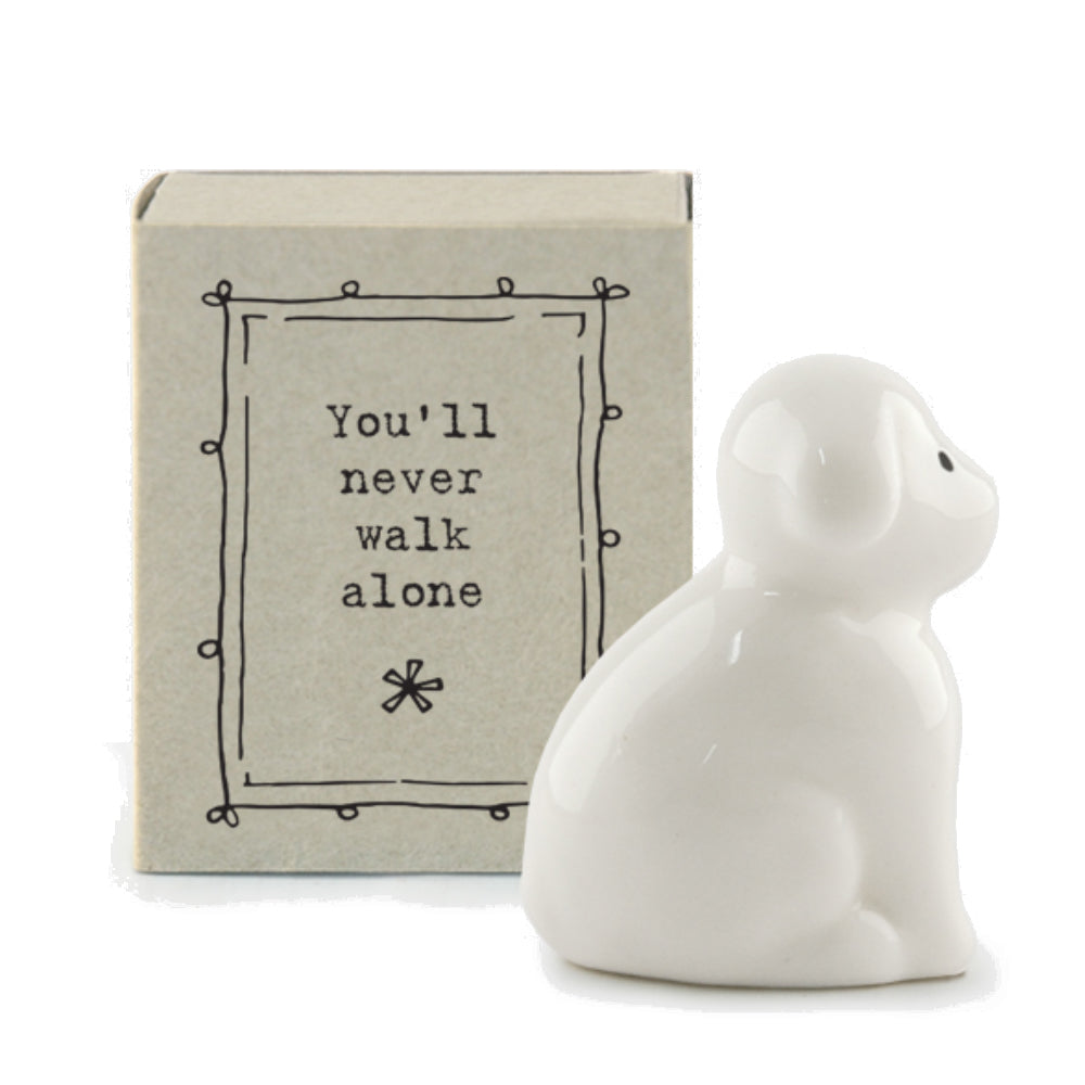 Mini Ceramic Dog Ornament in a Gift Box | Cracker Filler Gifts