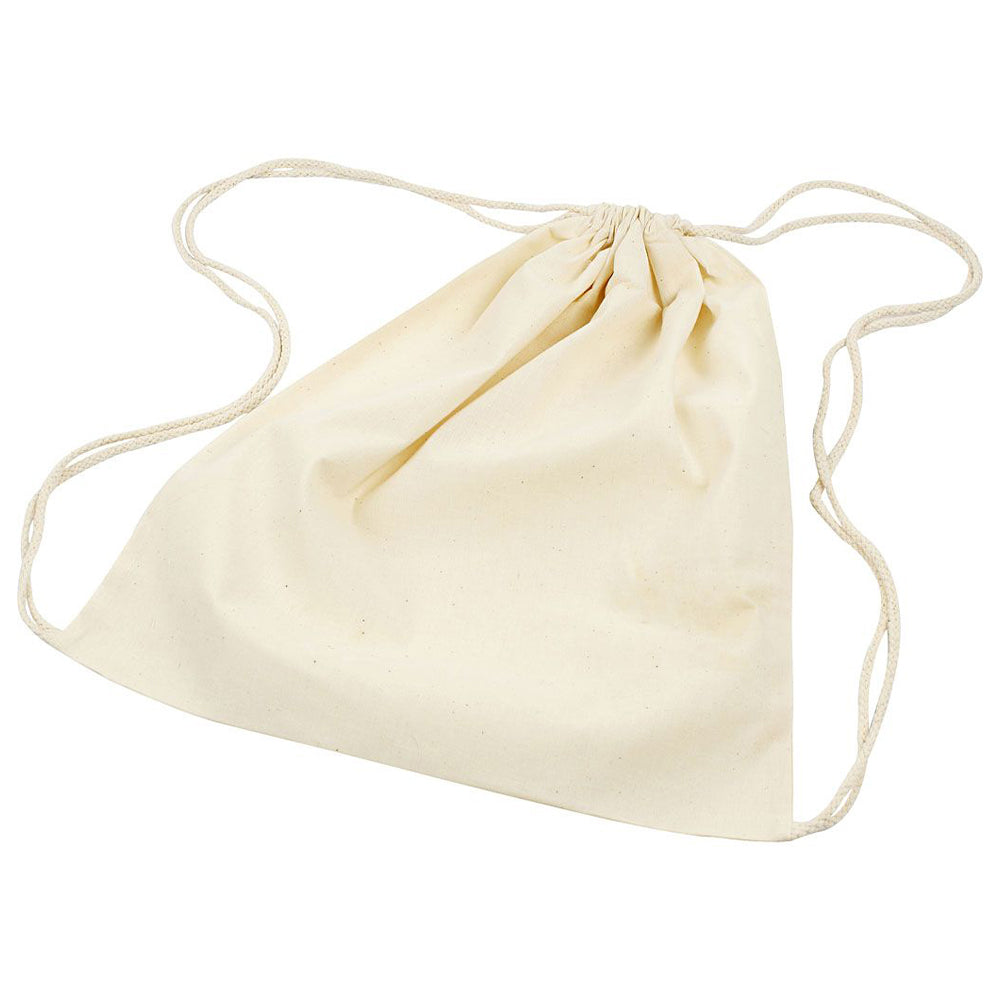 100% Cotton Drawstring Bag  | Pack of 3  | Textile &amp; Fabric Painting | 37x41cm