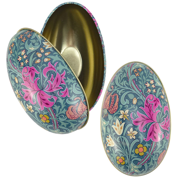 William Morris Two-Part Tinware Eggs | Fillable Easter Gift