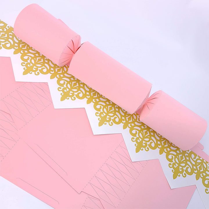 Pastel Pink | Premium Cracker Making DIY Craft Kits | Make Your Own | Eco Recyclable