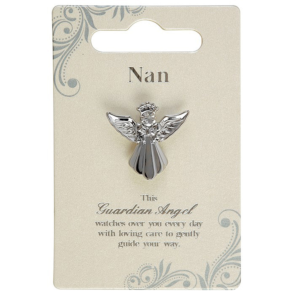 Nan | Guardian Angel Pin Badge | Mini Gift | Cracker Filler