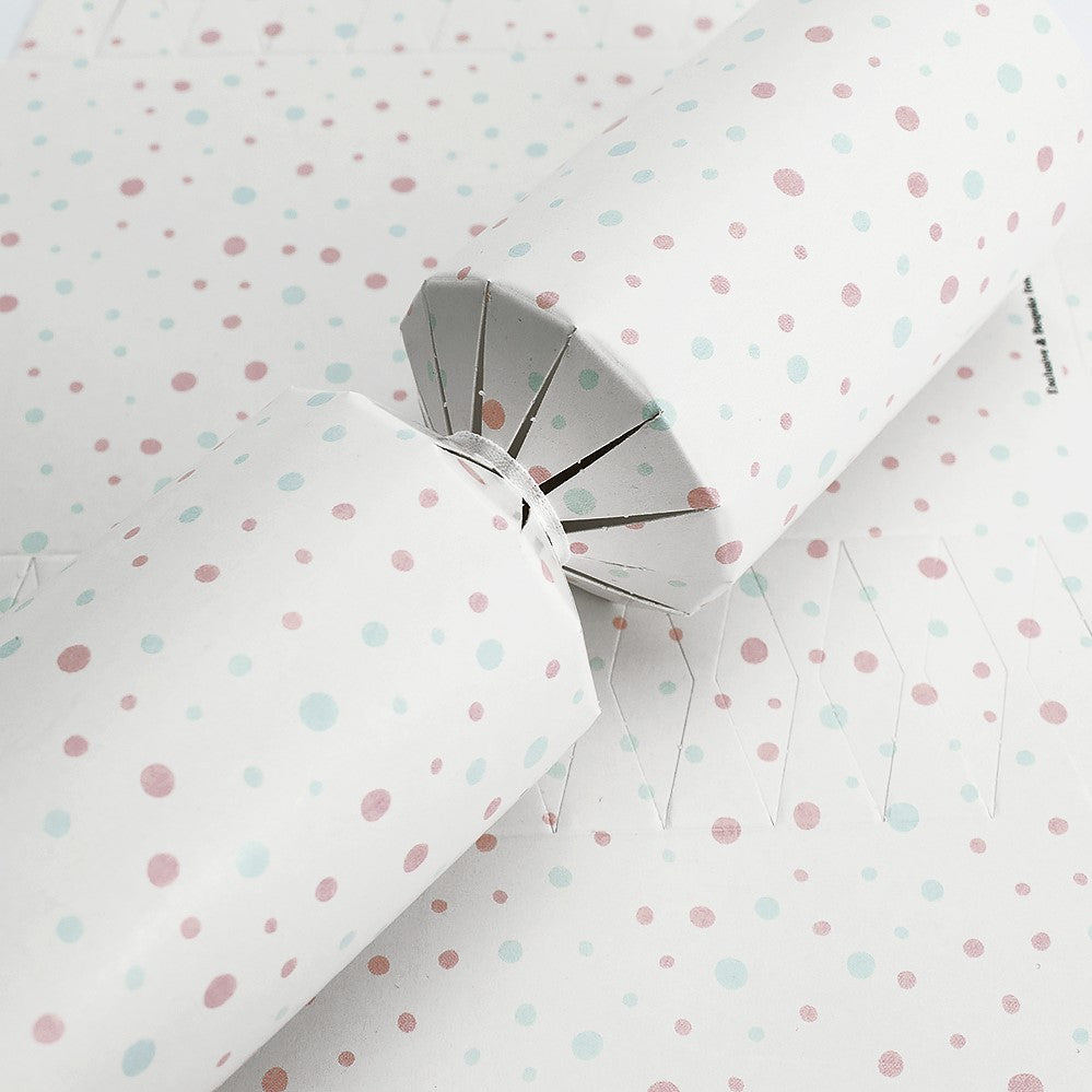 Gender Reveal Polka Dots | Cracker Making Craft Kit | Make &amp; Fill Your Own