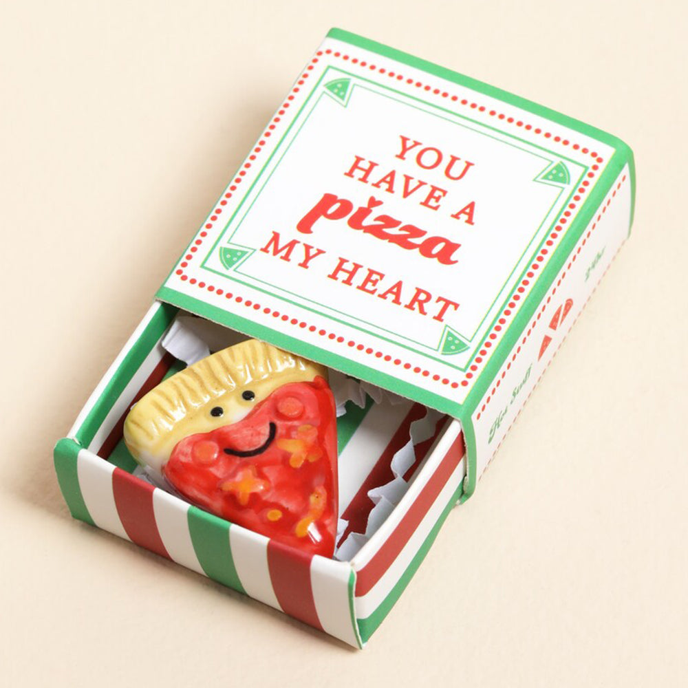 You Have a Pizza My Heart | Mini Matchbox Token | Little Gift | Cracker Filler