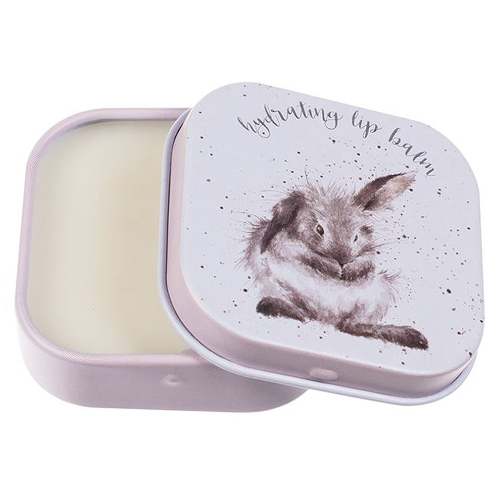 Wrendale Honey & Vanilla Lip Balm in a Tin | Bunny Design | Cracker Filler Gift