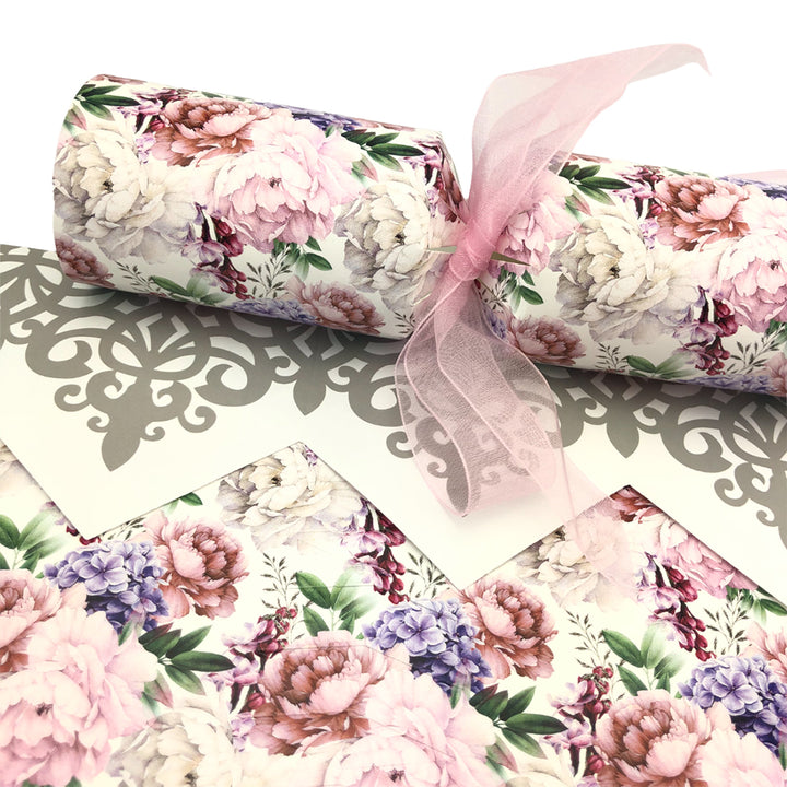 Vintage Peony Bouquet Cracker Making Kits - Make & Fill Your Own