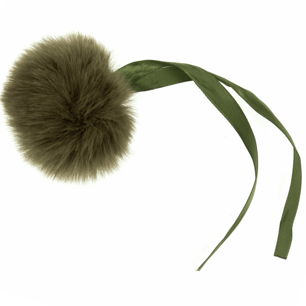 Faux Fur Pom Pom | Gift Wrap, Home Decor & Crafts | 6cm or 11cm