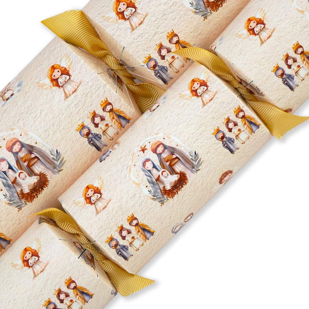 Watercolour Nativity | Christmas Cracker Making Craft Kit | Make &amp; Fill Your Own