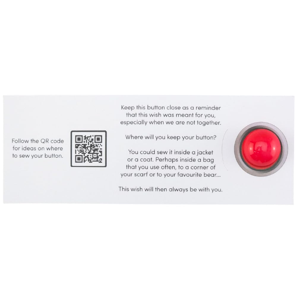 STOP Being Such a Hunk | Button Wishes Sew On Token | Little Gift | Cracker Filler