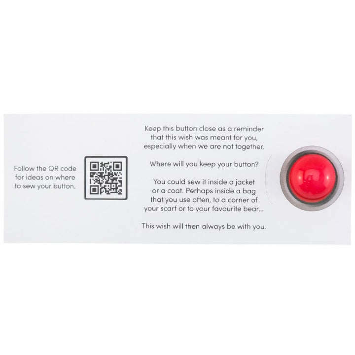 STOP Being Such a Hunk | Button Wishes Sew On Token | Little Gift | Cracker Filler