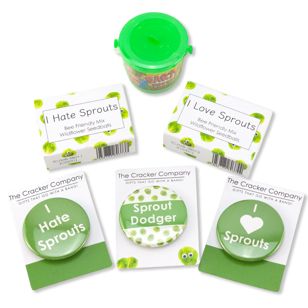 Christmas Sprouts Edit | Bundle of 6 Cracker Filllers | Cracker Making Gifts