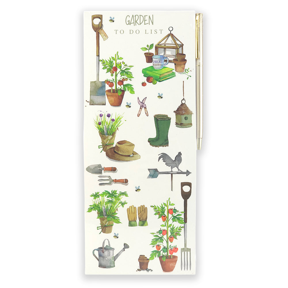 Green Fingers | Gardeners To Do List with Pen & Magnets