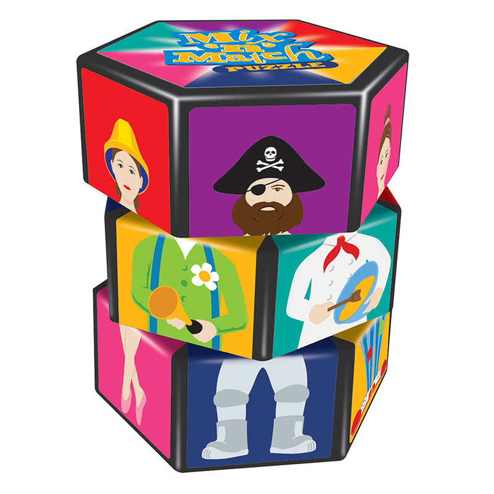 Mix & Match Twisty Puzzle for Kids | Fun Character | Cracker Filler ...