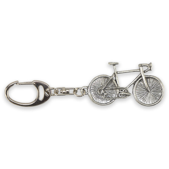 Bicycle | Chunky English Pewter 3D Keyring | Little Gift | Cracker Filler