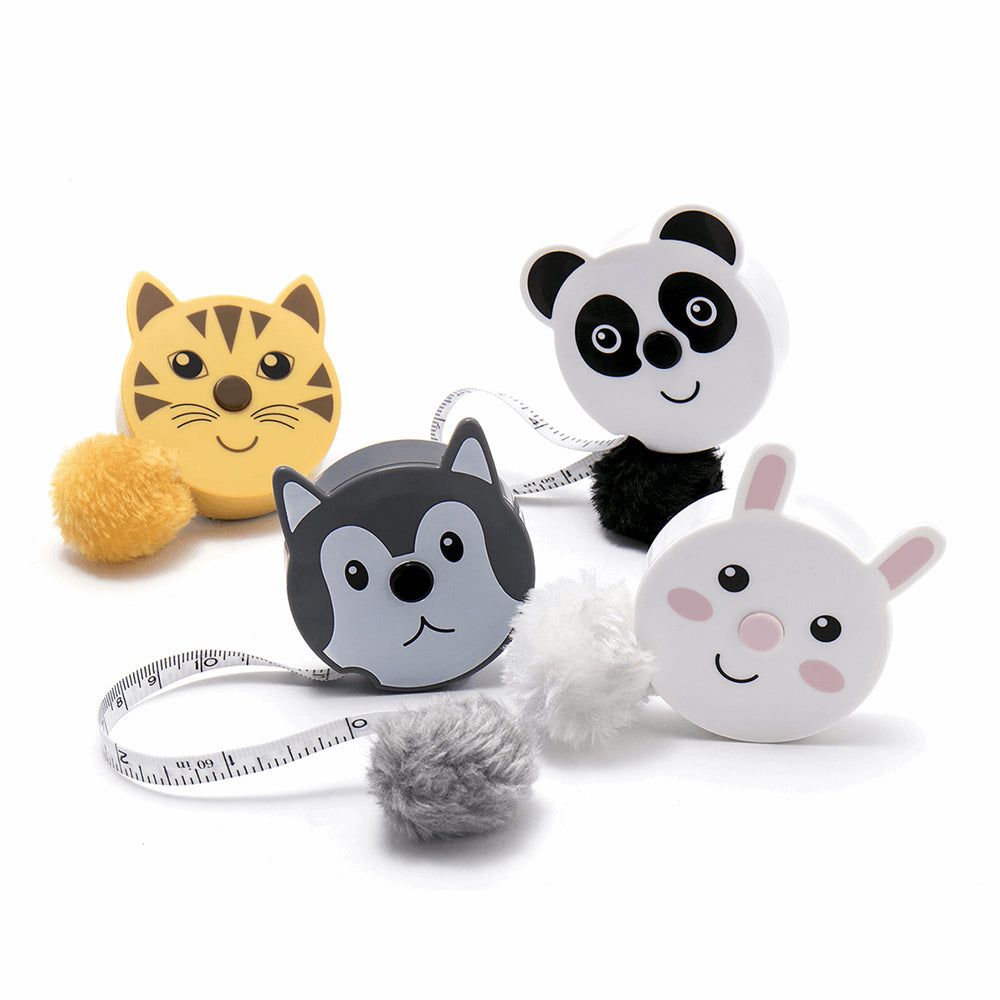 Cute & Fluffy Retractable Tape Measure Cracker Filler Gift