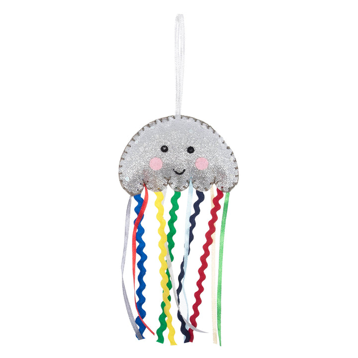 Jellyfish Decoration | Mini Felt Sewing Kit | Complete Craft Kit