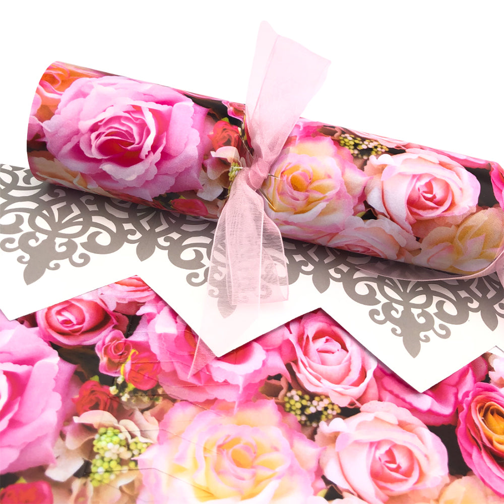 Pink Roses | Cracker Making Craft Kit | Make &amp; Fill Your Own