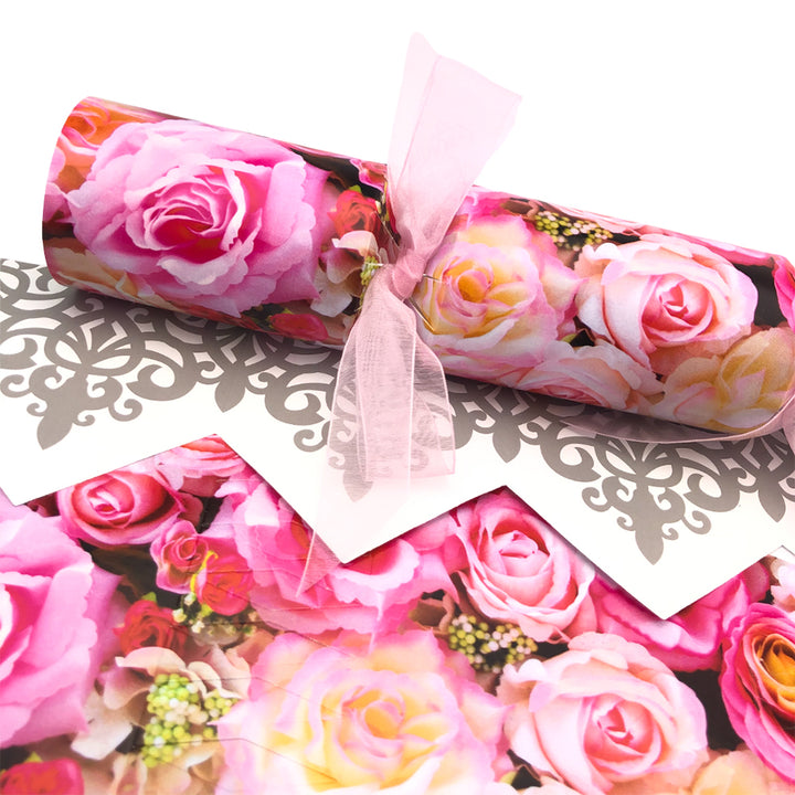 Pink Roses | Cracker Making Craft Kit | Make &amp; Fill Your Own