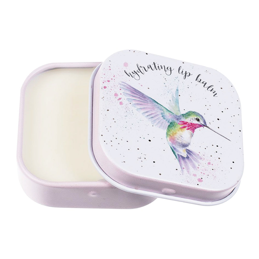 Humming Bird | Wrendale Honey & Vanilla Lip Balm Tin | Cracker Filler Gift