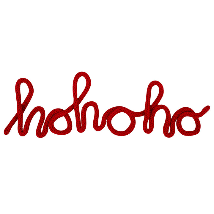 Ho Ho Ho | French Knitting Wire Word Christmas Kit | With Knitting Dolly