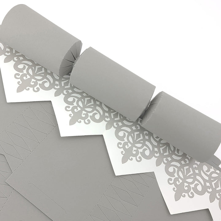 Silver Grey | Premium Cracker Making DIY Craft Kits | Make Your Own | Eco Recyclable